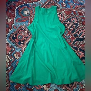 Green Sleeveless Dress